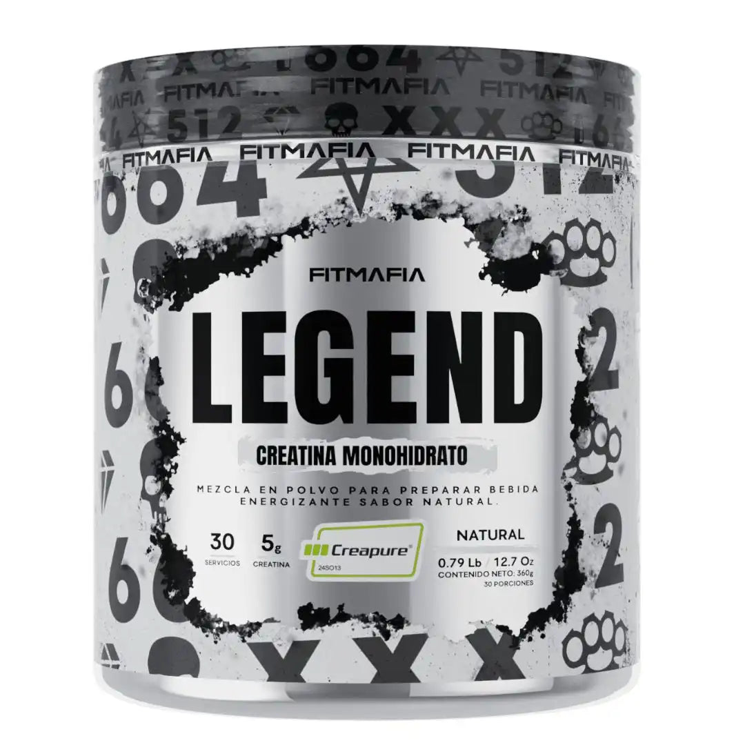 Legend Creatina Monohidrato Creapure 30 Servicios - FitMafia