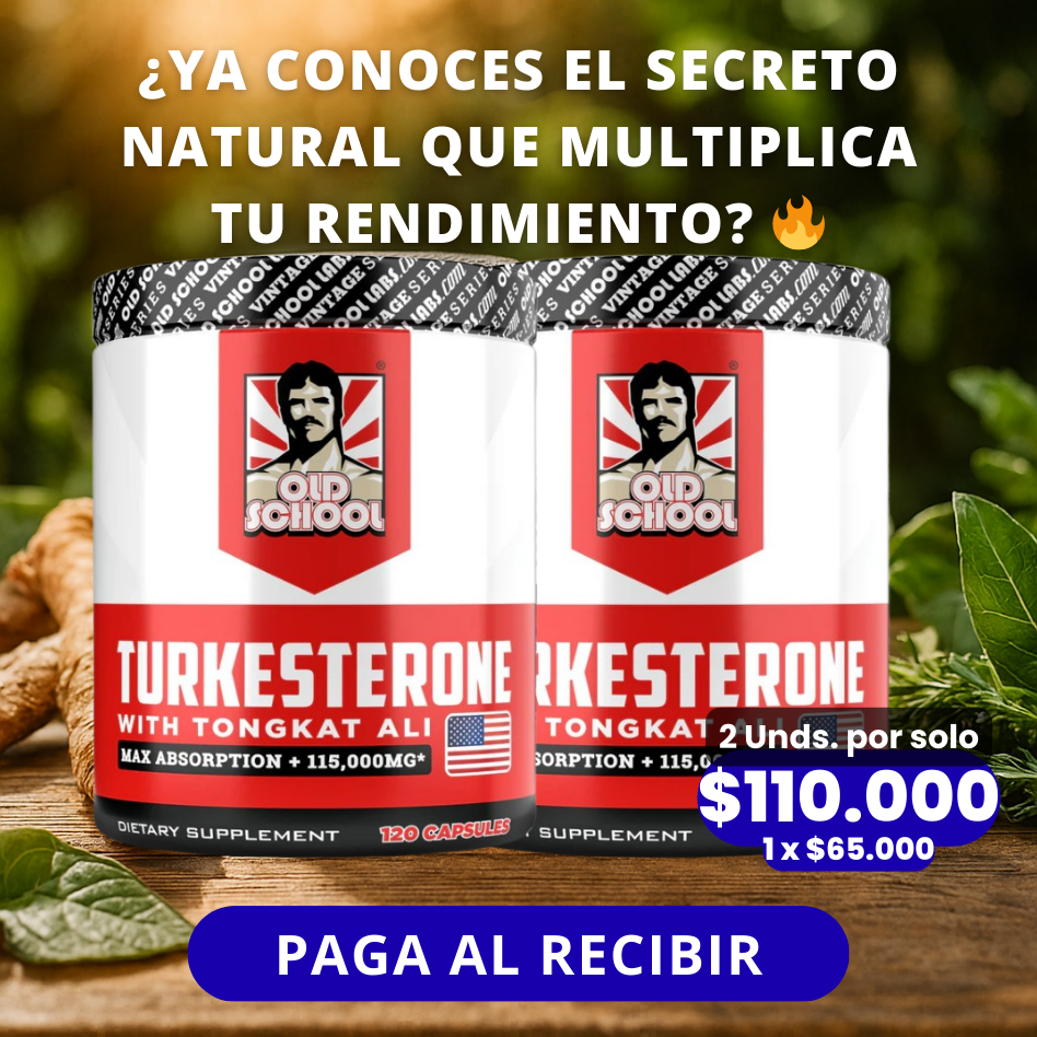 Turkesterone + Tongkat Ali | Fuerza, Masa Muscular y Rendimiento Sexual NATURAL