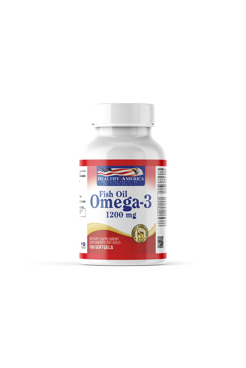 Omega 3 1200mg EPA+DHA - Healthy America