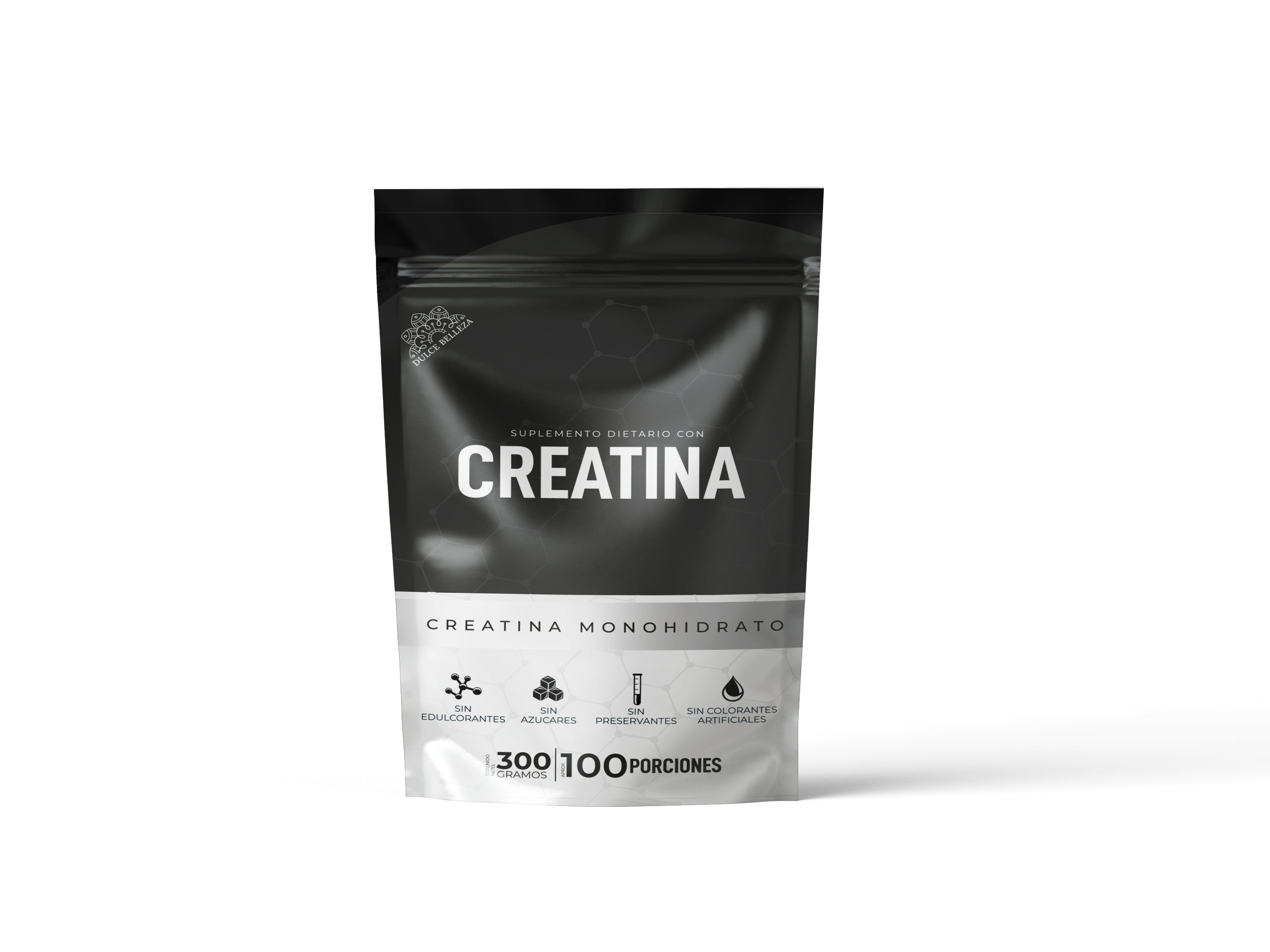 Creatina Monohidrato Pura 100 Porciones