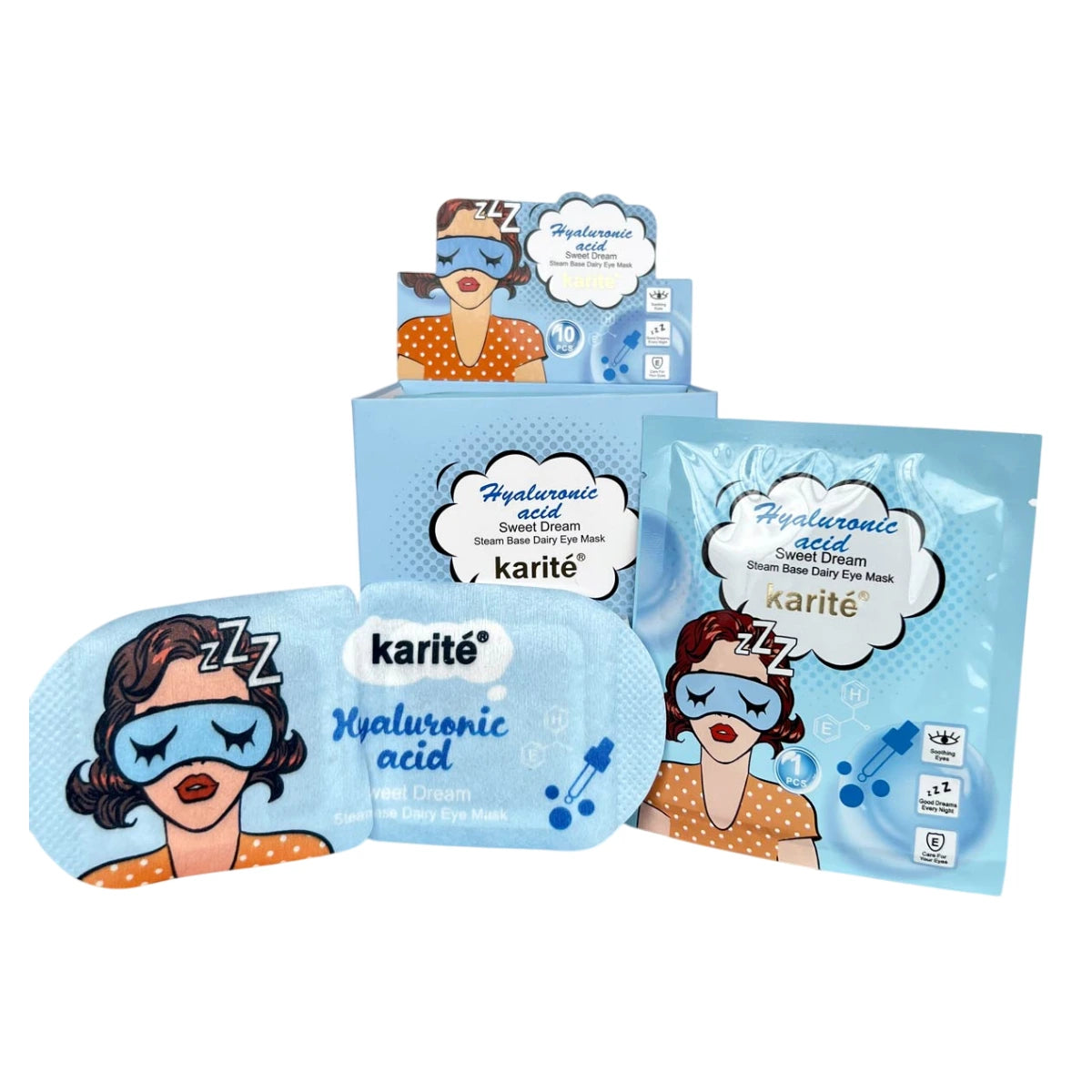 Antifaz mascarilla térmica 5 unds