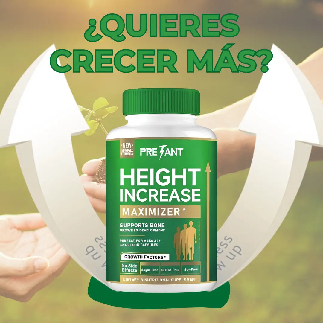 Pretant Height Increase | Crece más alto a cualquier edad