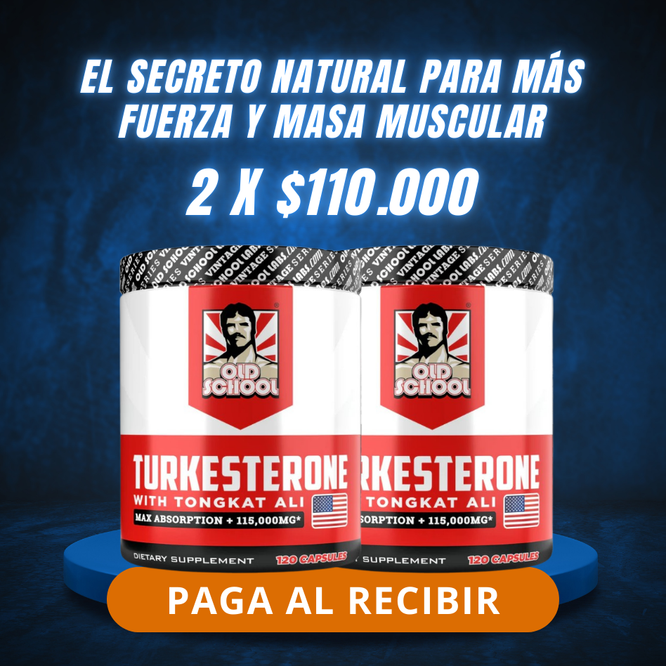 Turkesterone + Tongkat Ali | Fuerza, Masa Muscular y Rendimiento Sexual NATURAL
