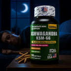 Ashwaganda para el Estrés y el Sueño - 100 Capsulas