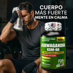 Ashwaganda para el Estrés y el Sueño - 100 Capsulas