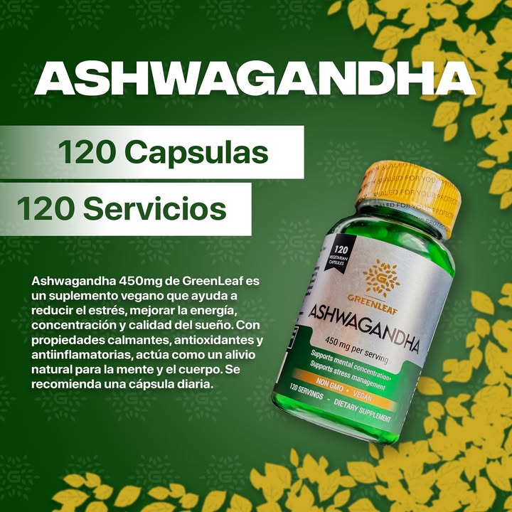 Capsulas Ashwaganda X120caps