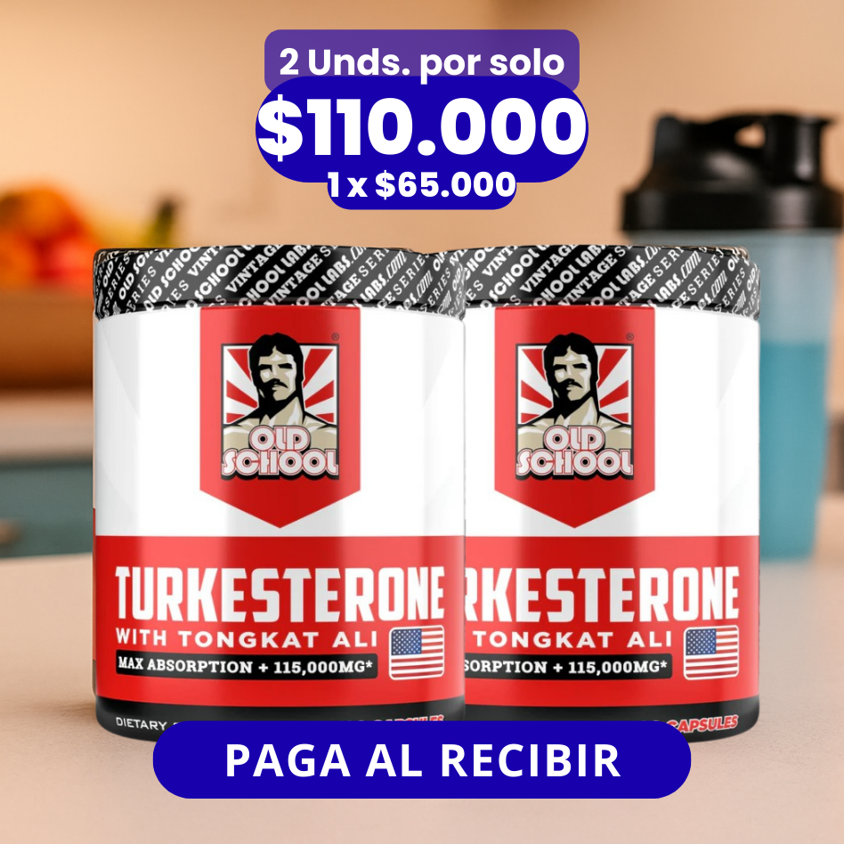 Turkesterone + Tongkat Ali | Fuerza, Masa Muscular y Rendimiento Sexual NATURAL