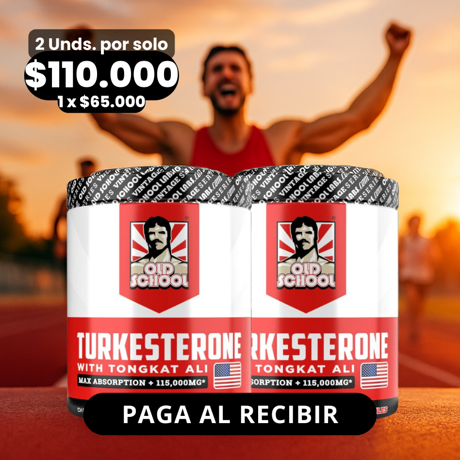 Turkesterone + Tongkat Ali | Fuerza, Masa Muscular y Rendimiento Sexual NATURAL
