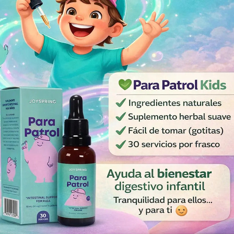 ParaPatrol Kids – Intestino sano y sin dolor