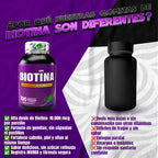 Biotina Softgels x 100 Para la salud del Cabello y Uñas