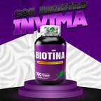Biotina Softgels x 100 Para la salud del Cabello y Uñas