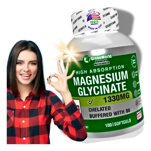 Glicinato De Magnesio X 100 Softgels