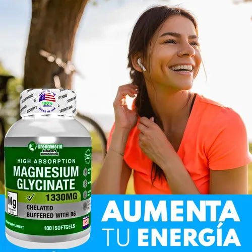 Glicinato De Magnesio X 100 Softgels
