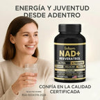 Nad+ con Resveratrol Ultra Strength - Rejuvenece en 1 mes