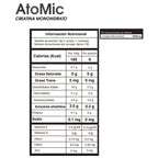 Creatina Atomic Monohidrato x 120 servicios