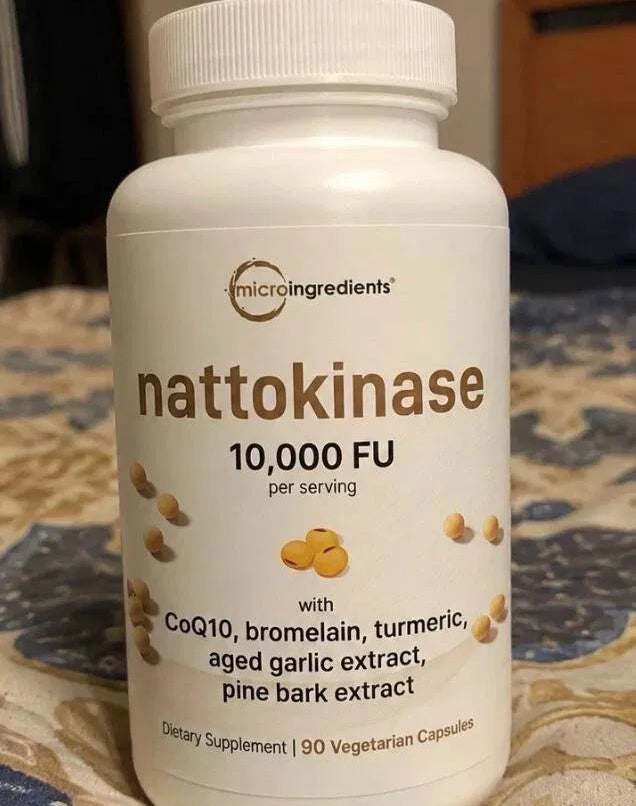 Nattokinase Apoyo Circulatorio y Cardiovascular - Protege tu Presión Arterial
