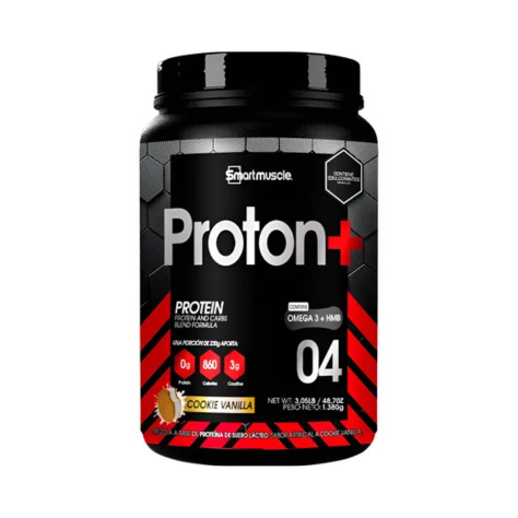 Proteína Hipercalórica Proton+ Gainer Smart Muscle 3lbs